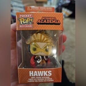 Funko Pocket Pop! Keychain - Hawks with Red and Yellow